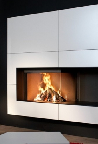 Foyer à bois - Modèle d’exposition