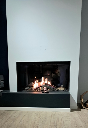 Foyer gaz - Modèle d’expo en fonctionnement au magasin